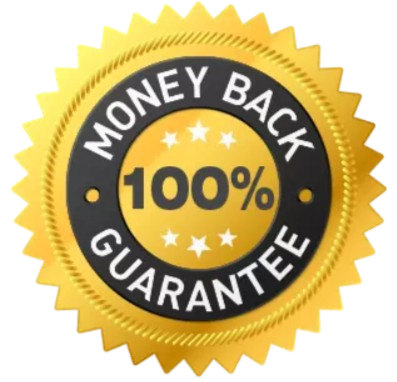 100% Money Back Guarantee