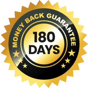 180 days money back gurantee