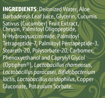 KeraBiotics Ingredients