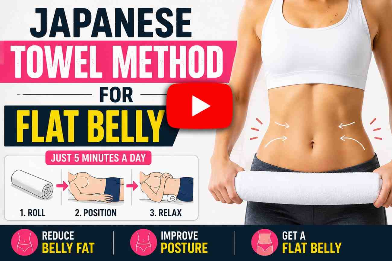 Japanese Towel Method for FlatBelly