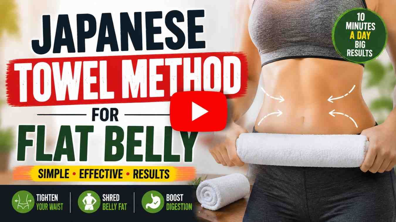 JapaneseTowel Method for FlatBelly