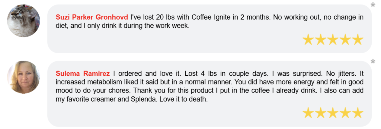 Yoga Burn Coffee Ignite customer reviews