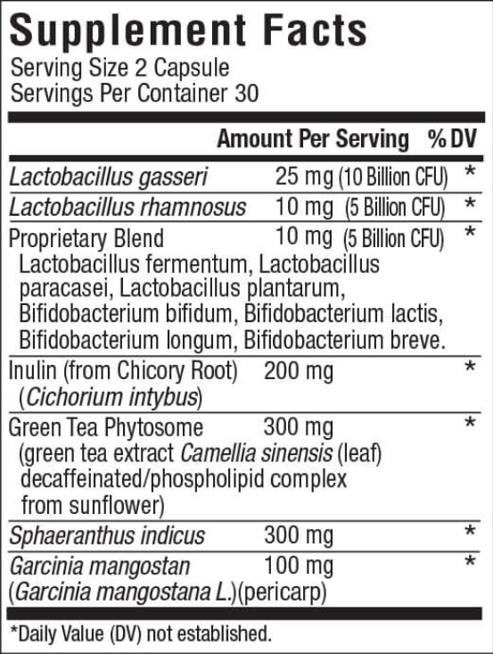 LeanBiome supplement facts