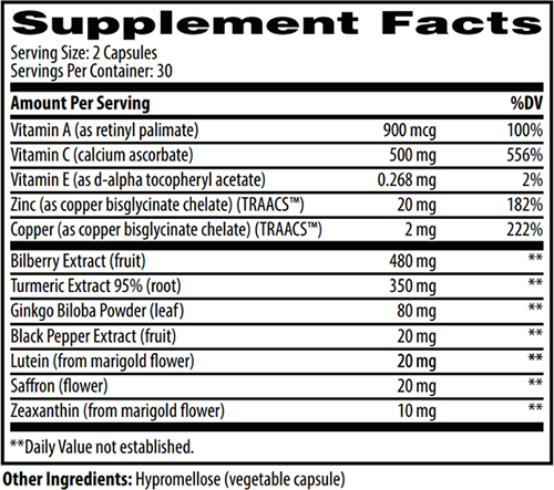 IGenics supplement facts
