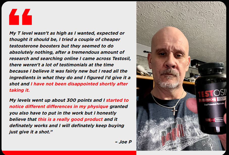 Testosil Customer Reviews