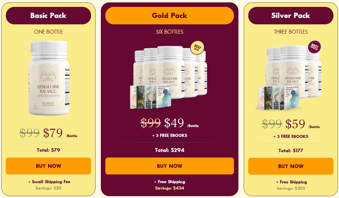 Thyra Femme Balance Prices