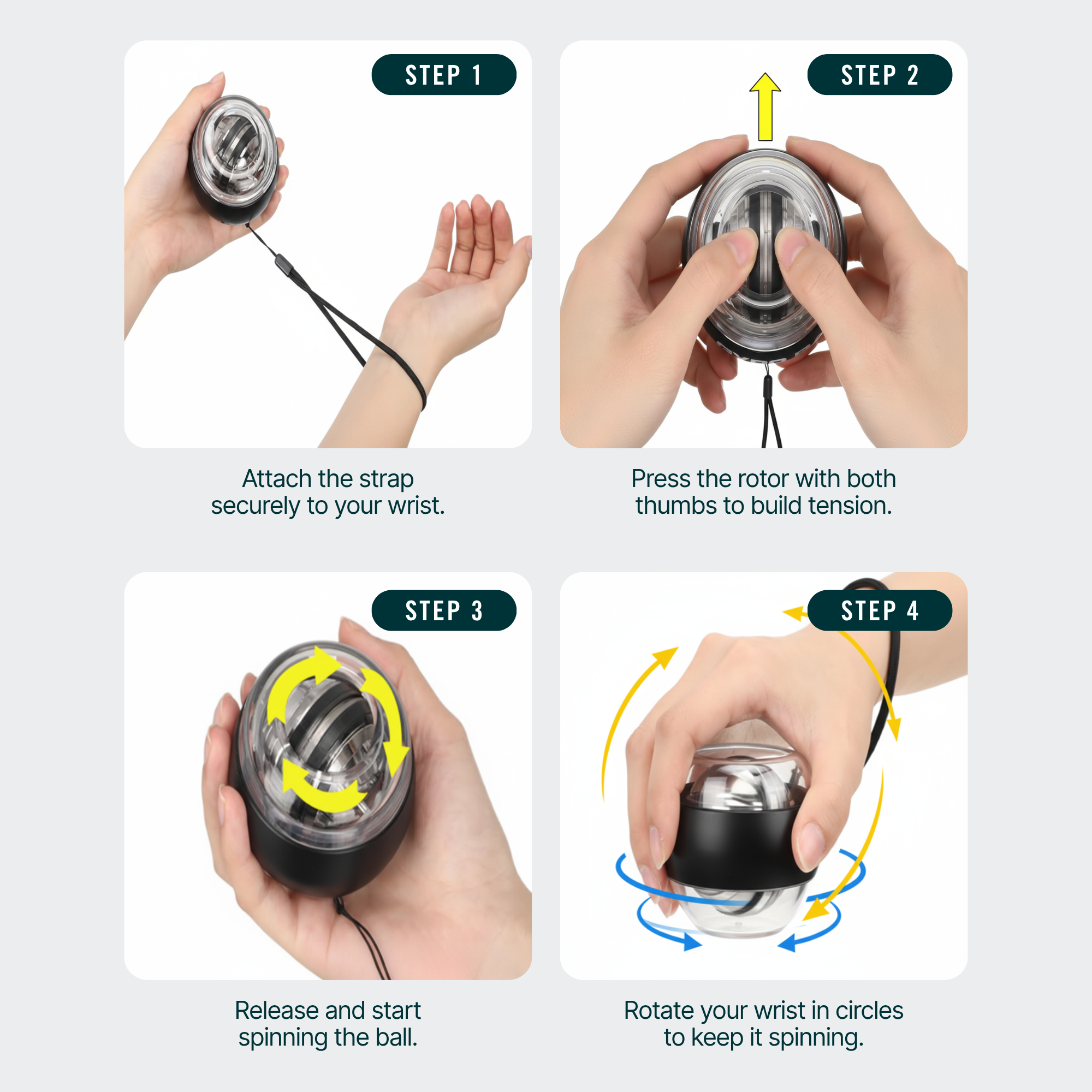 Vital Wrist Ball use