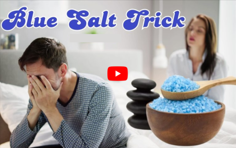 Blue Salt Trick for Men