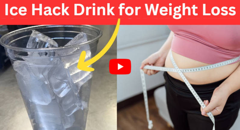 Ice Hack Drink for Weight Loss