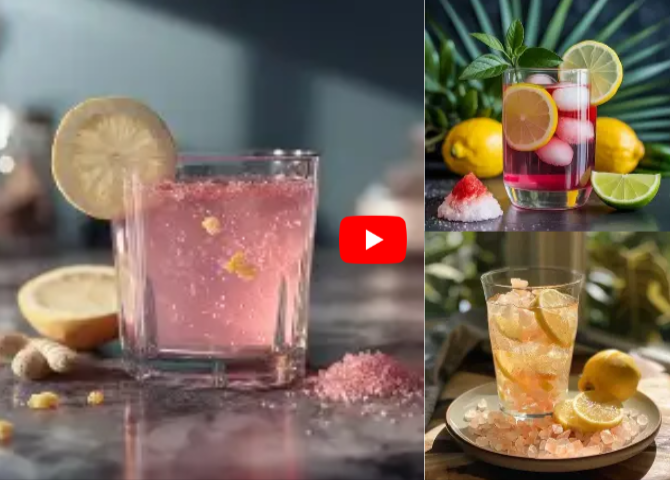 Japanese PinkSalt and Ice Recipe
