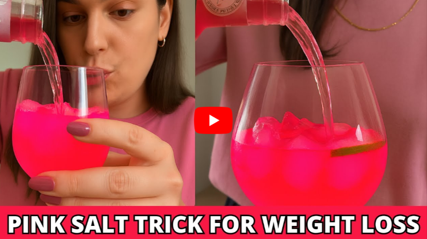 Pink Salt Lemon water Recipe For Weight Loss