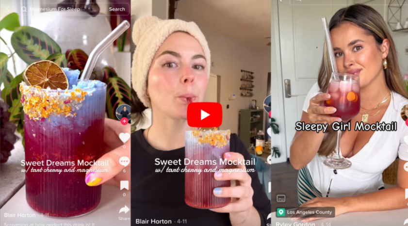 Sleepy Girl Mocktail