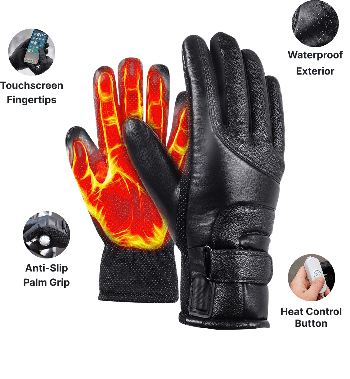 Alpha Heat Gloves Features