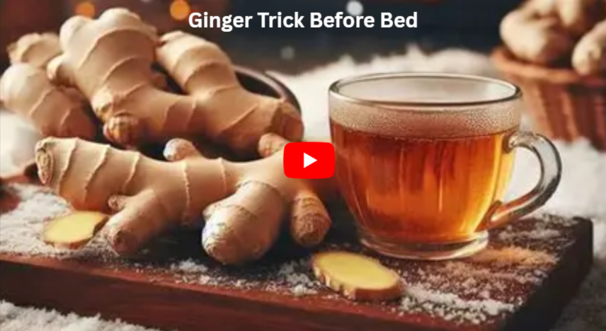 Ginger Trick Before Bed
