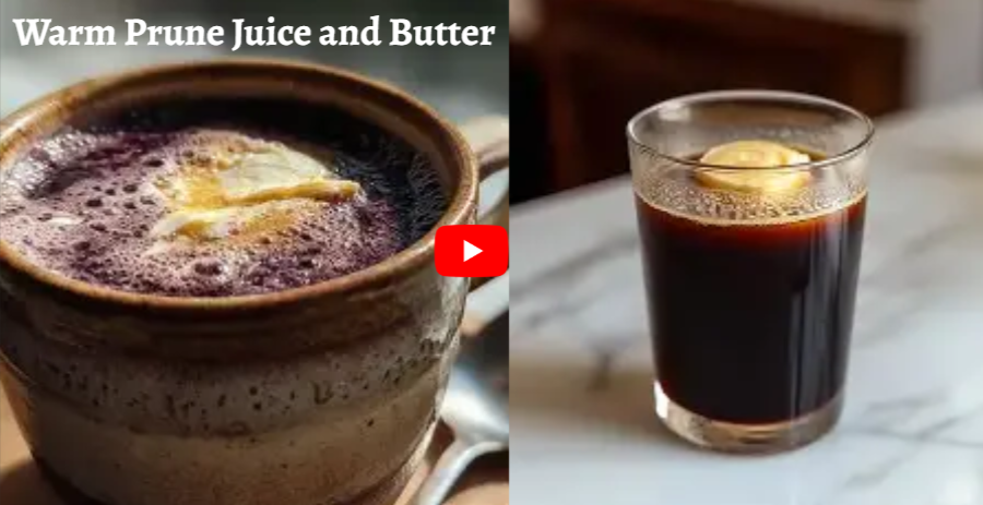 Warm Prune Juice and Butter