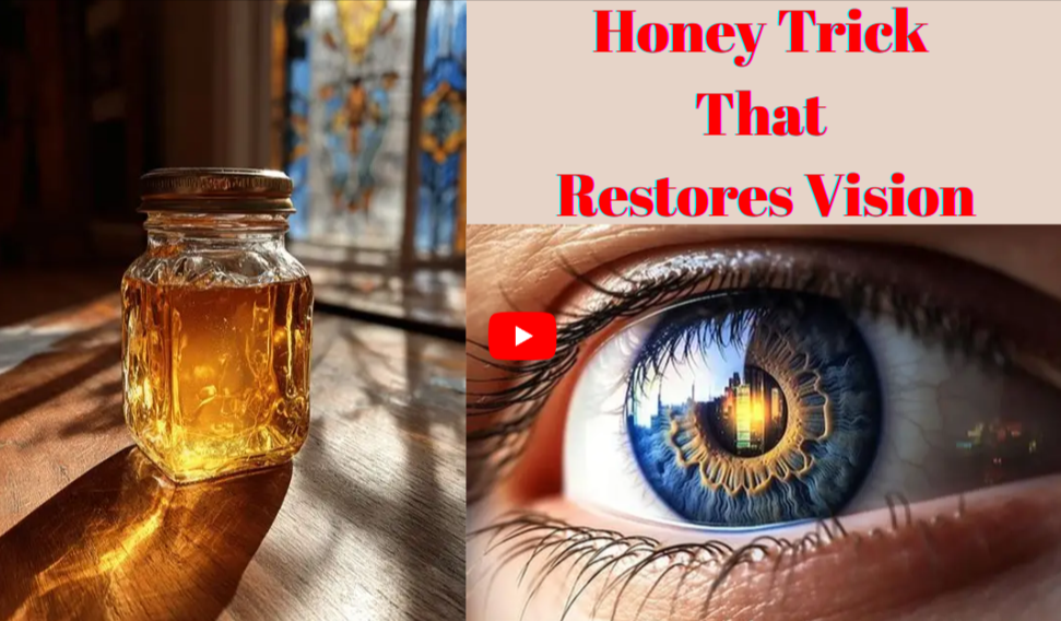honey trick that restores vision