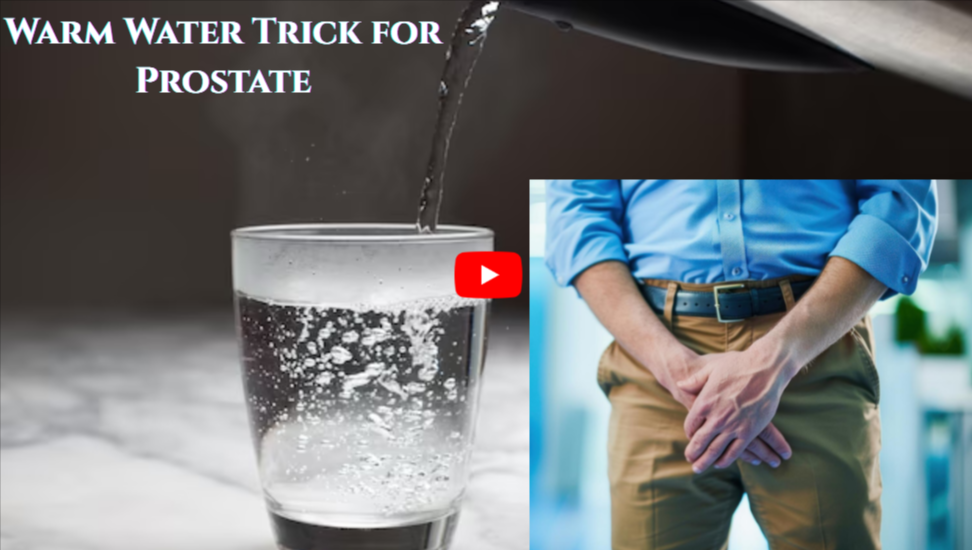 warm water trick for prostate