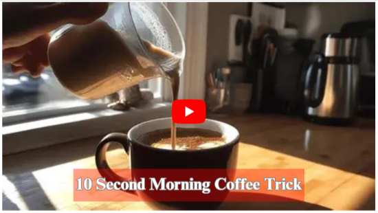 10 Second Morning Coffee Trick