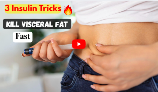 3 Insulin Tricks That Kill Visceral Fat Fast