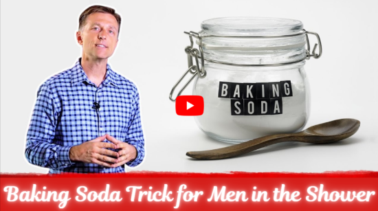Baking SodaTrick for Men in the Shower