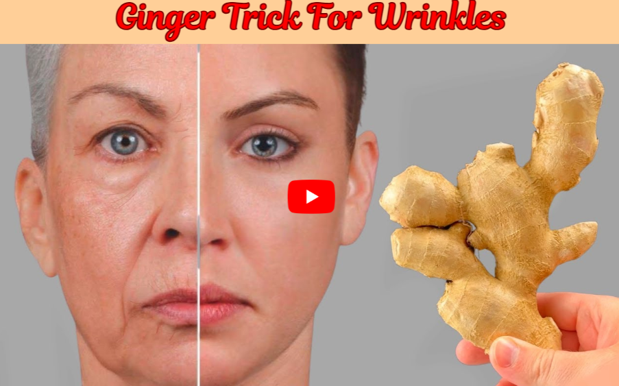 Ginger Trick For Wrinkles