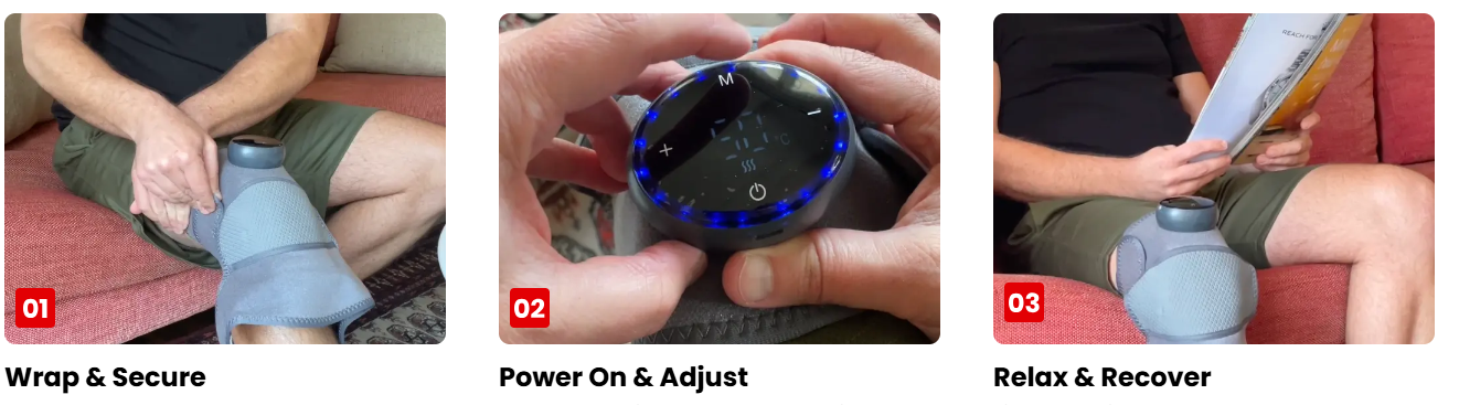 Glokore Knee Massager uses