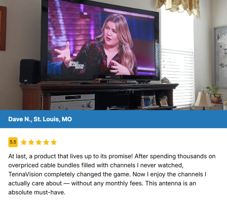 TennaVision Digital TV Antenna customer review