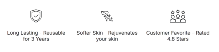Erasilk Hair Removal certificate