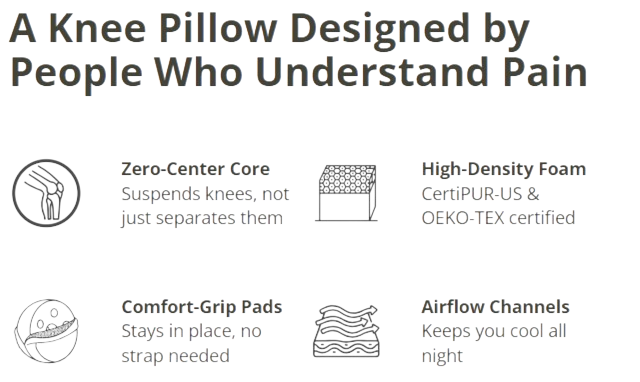 KneNest Knee Pillow choose
