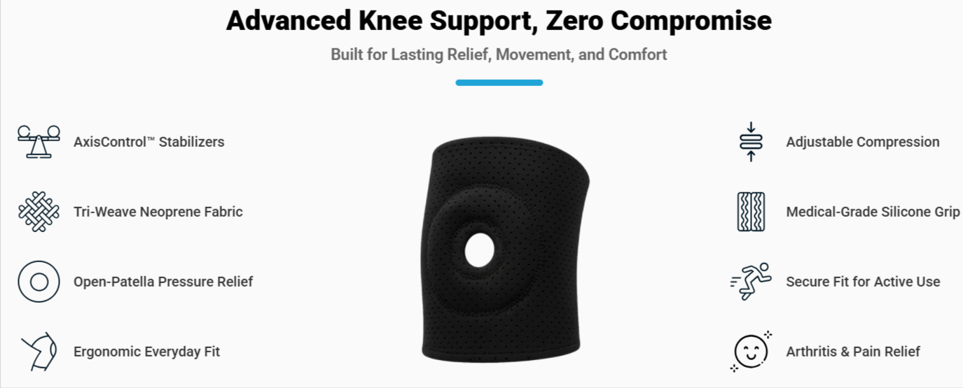Dr Flexa Knee Brace features