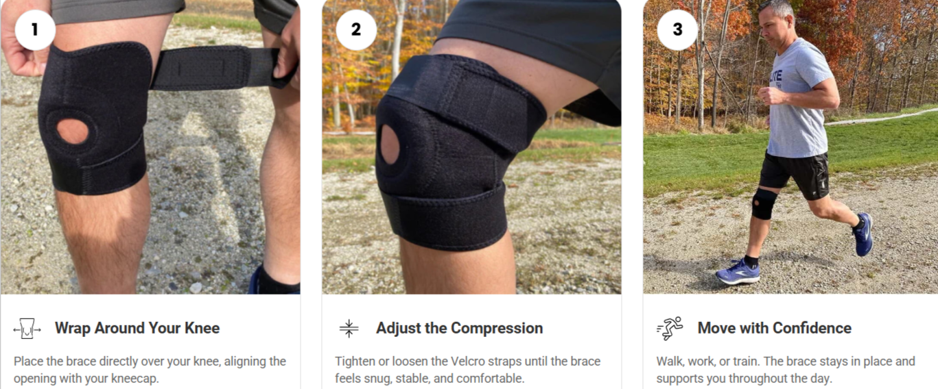Dr Flexa Knee Brace use