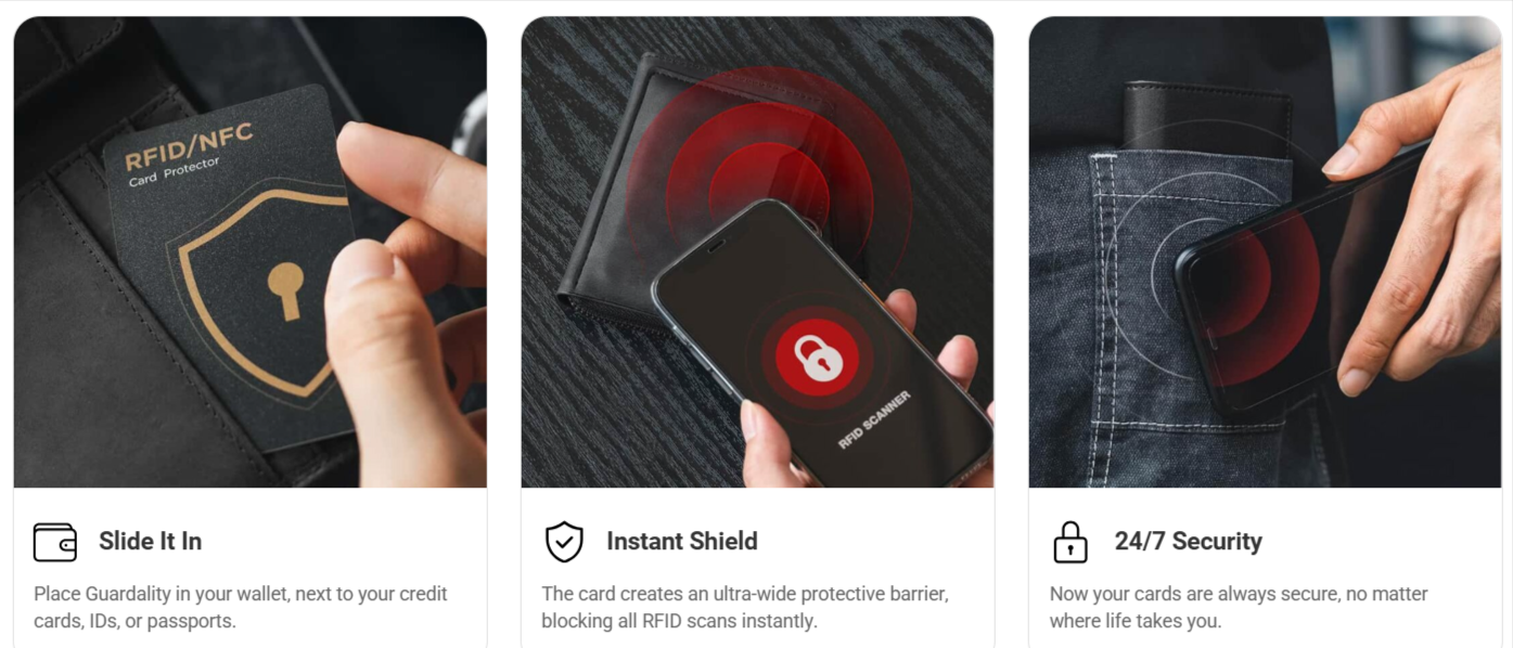 Guardality Safe Card Protection