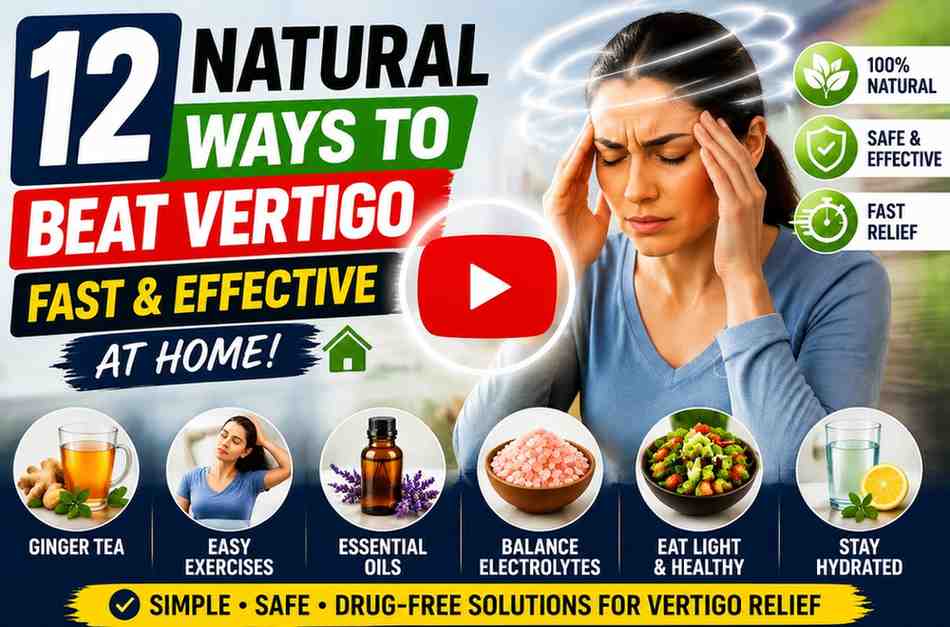 12Ways to Get Rid of Vertigo Naturally 