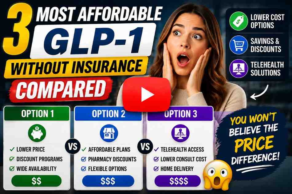 3 Most Affordable GLP-1 Without Insurance Compared