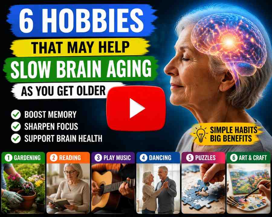 6Hobbies That May Help Slow Brain Aging as You Get Older