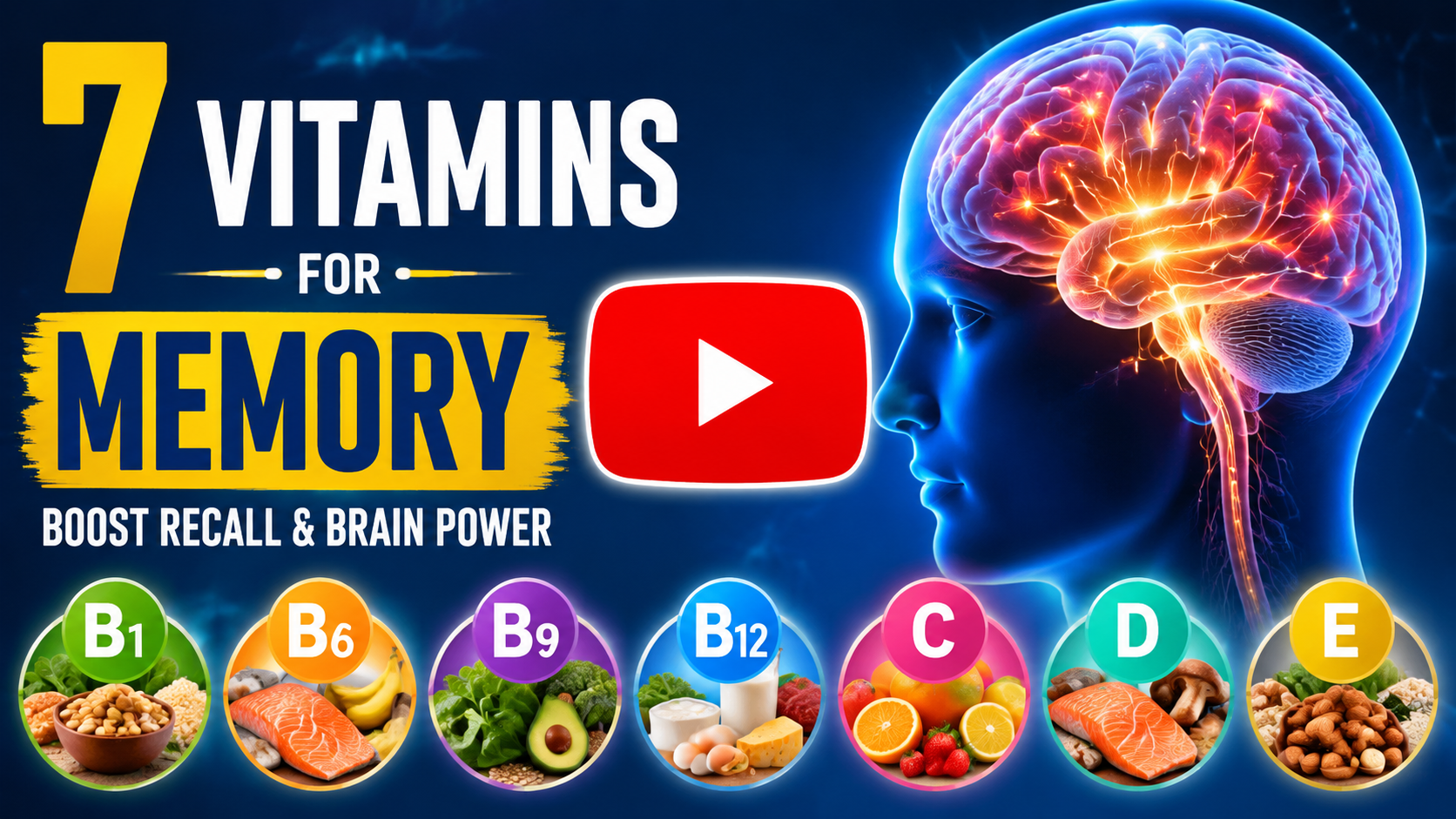 7 Vitamins For Memory 