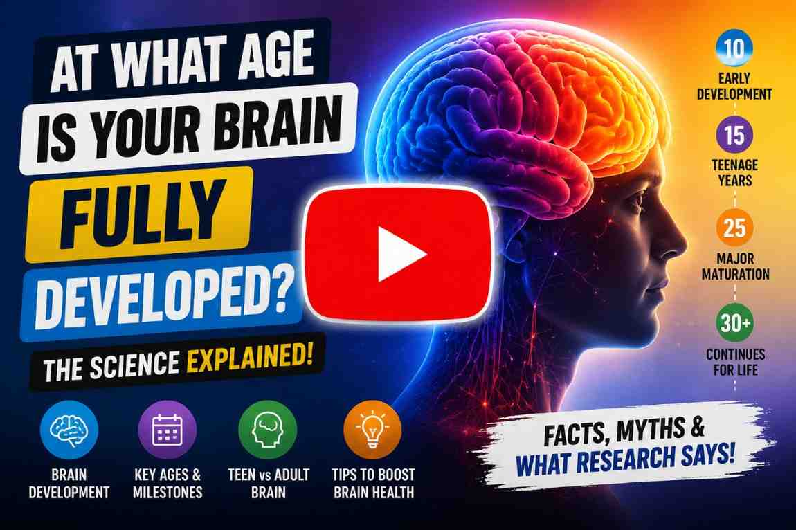 At What Age Is Your Brain Fully Developed