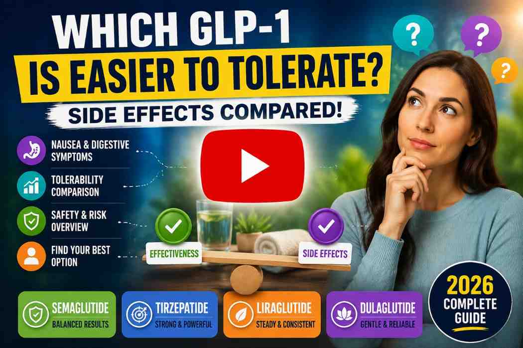 GLP-1 Medication Has Fewer Side Effects