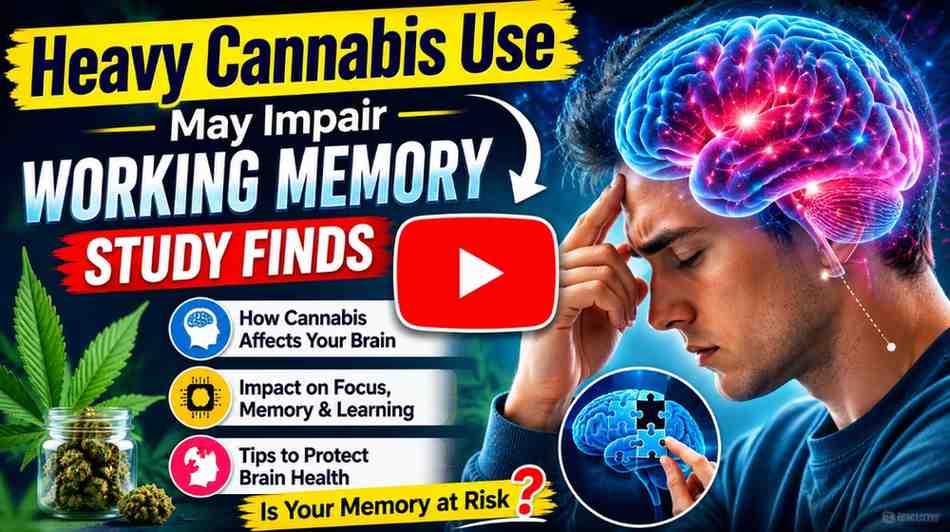 Heavy Cannabis Use May Impair Working Memory, Study Finds