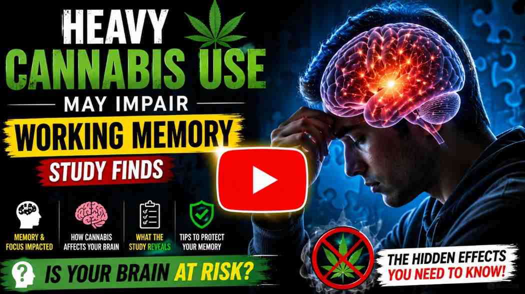 Heavy Cannabis Use May Impair Working Memory, Study
