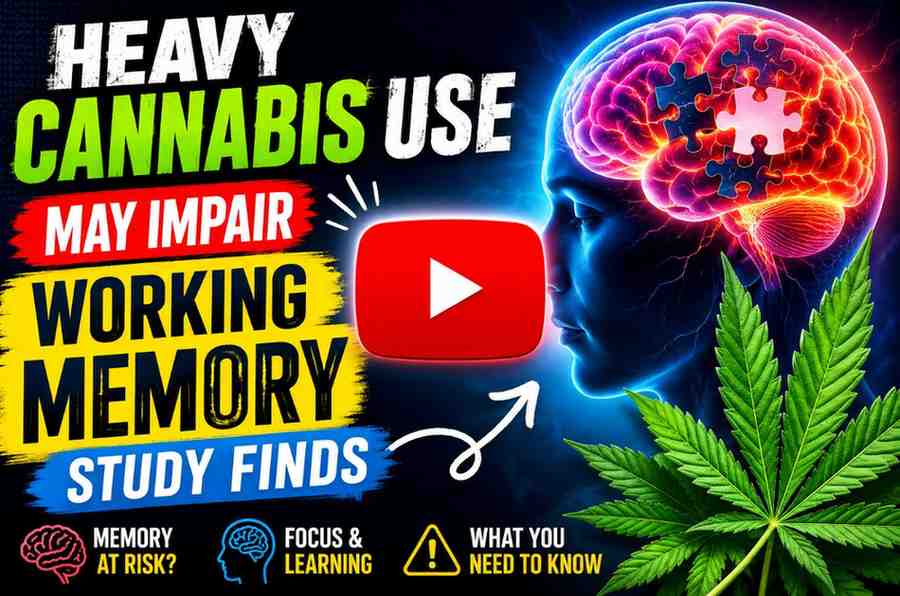 HeavyCannabis Use May Impair Working Memory, Study Finds