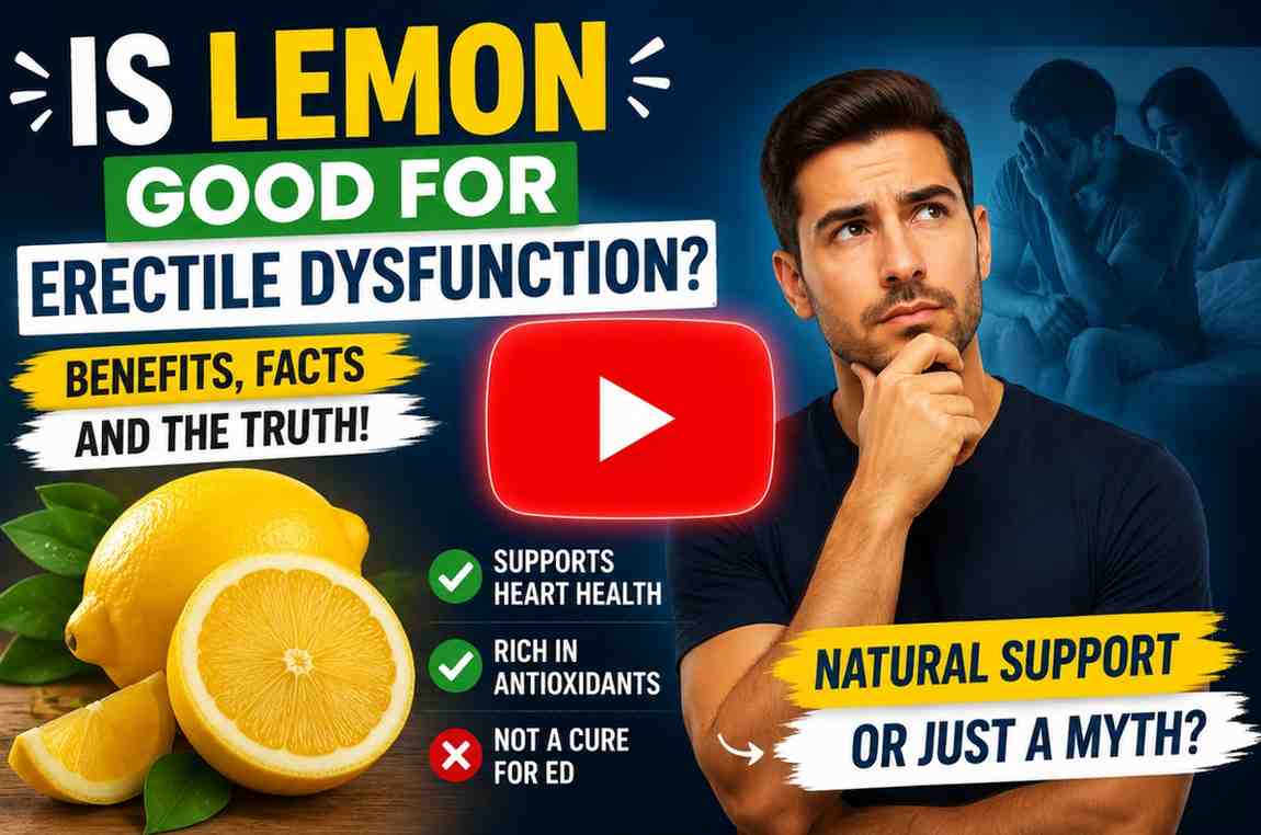 Is Lemon Good for Erectile Dysfunction