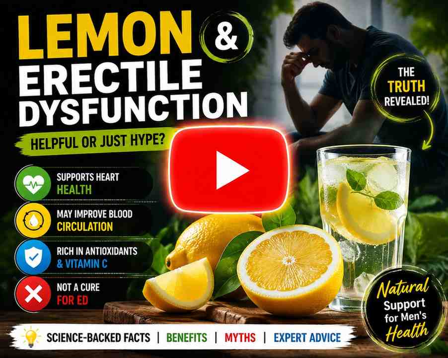 Is Lemon Good for ErectileDysfunction
