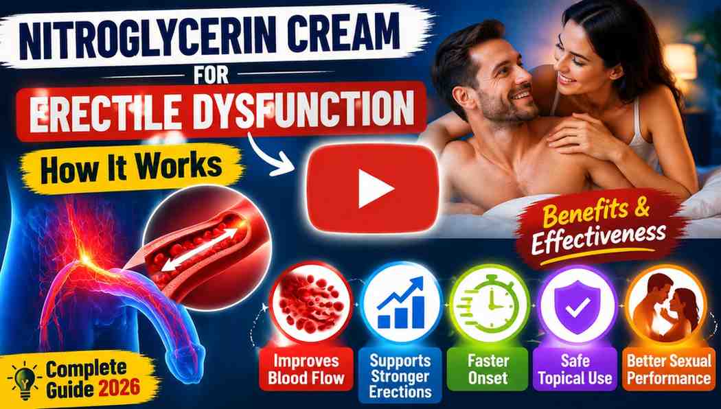 Nitroglycerin Cream for Erectile Dysfunction