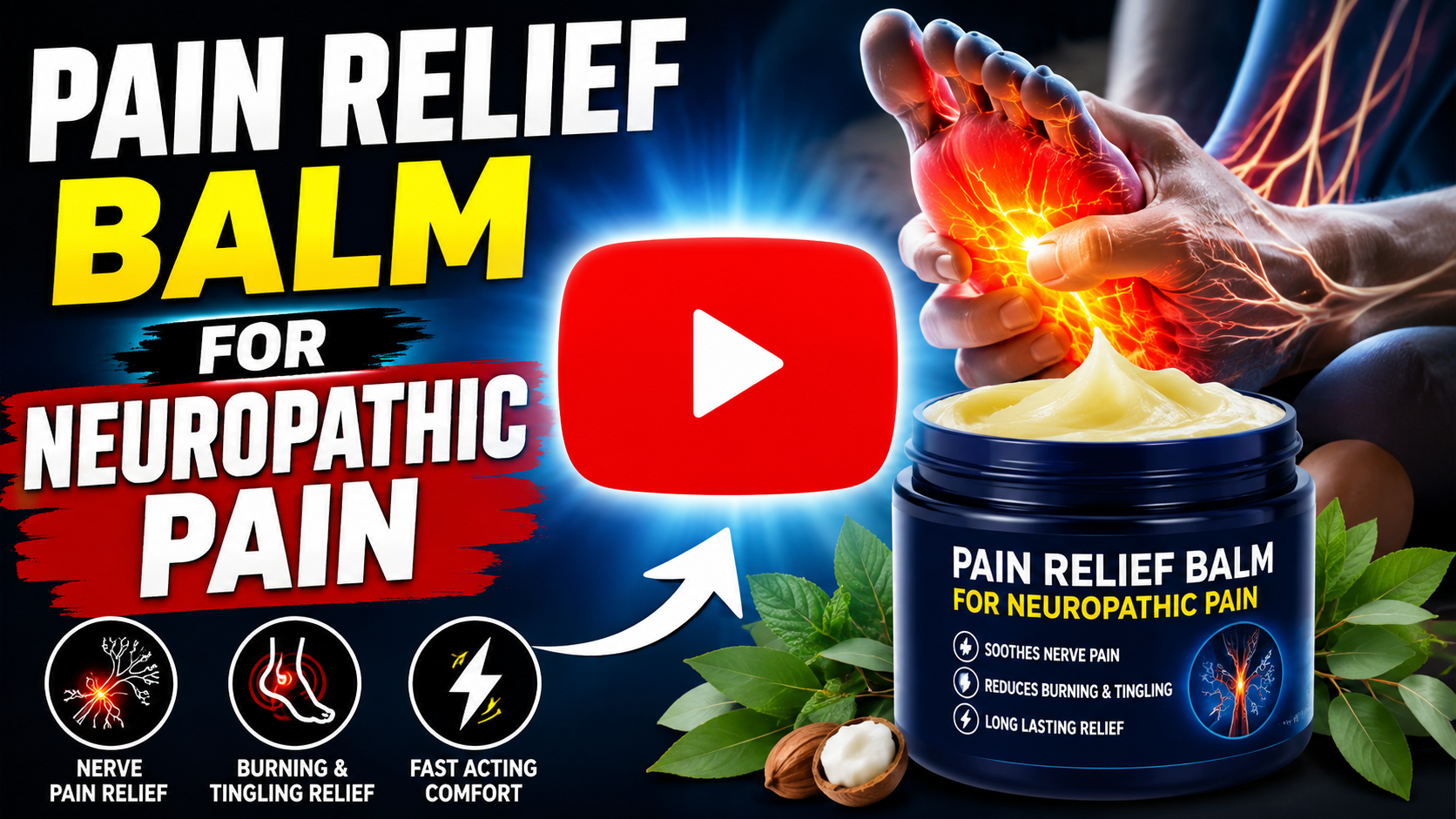 Pain Relief Balm for Neuropathic Pain