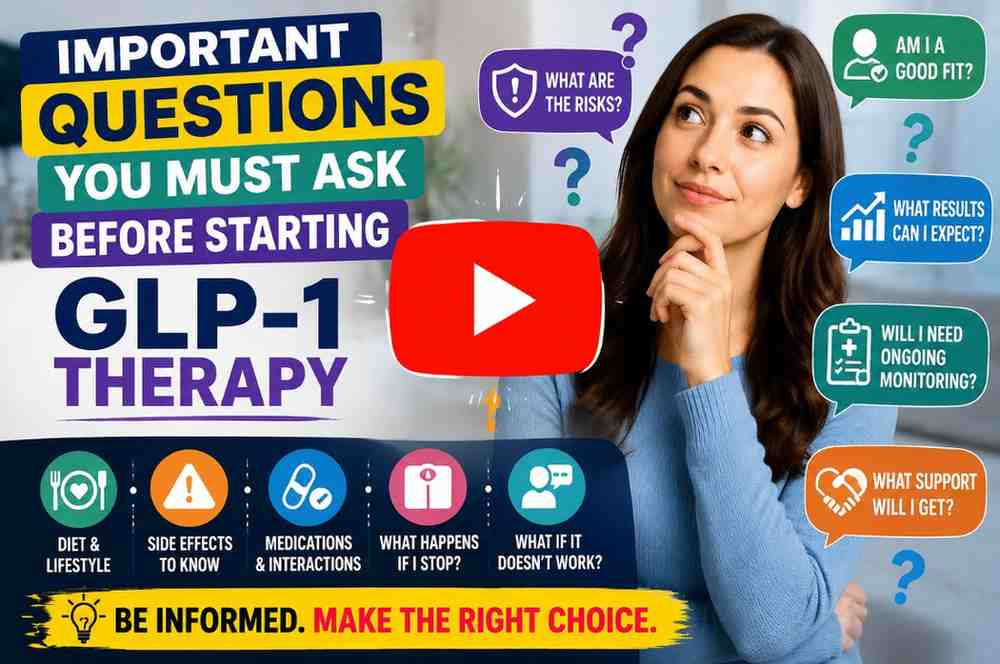 Questions Ask Before Starting GLP 1 Therapy