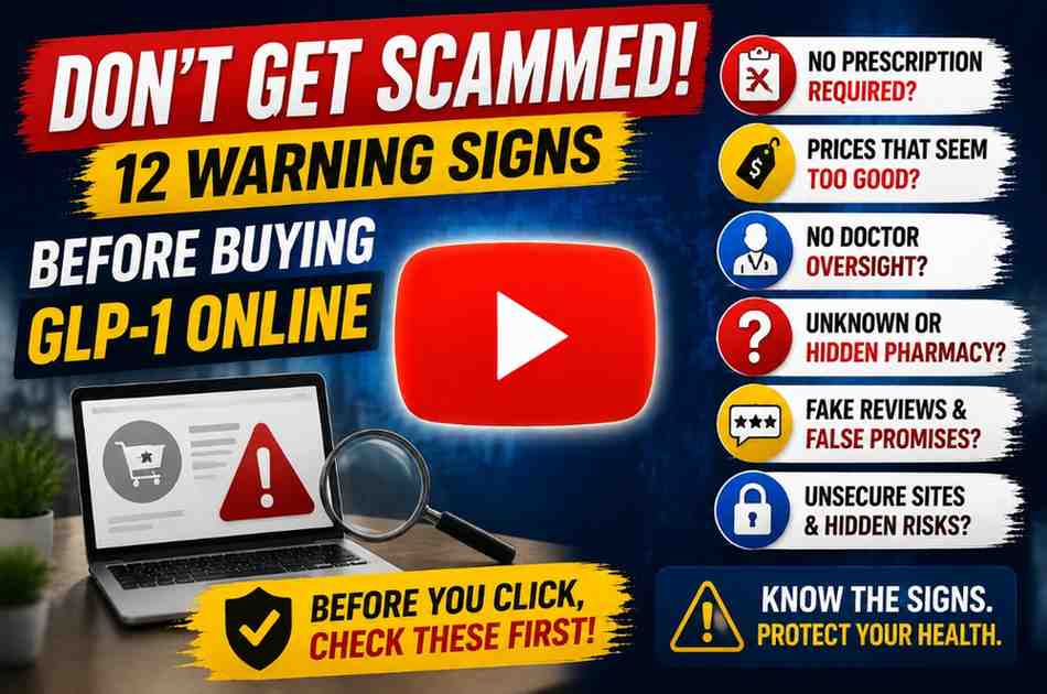 Red Flags to Watch for Before Buying GLP-1 Online .