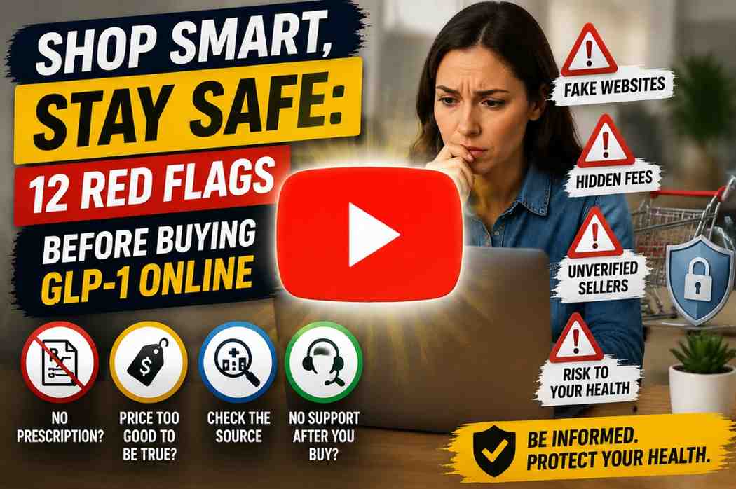 Red Flags to Watch for Before Buying GLP-1 Online.