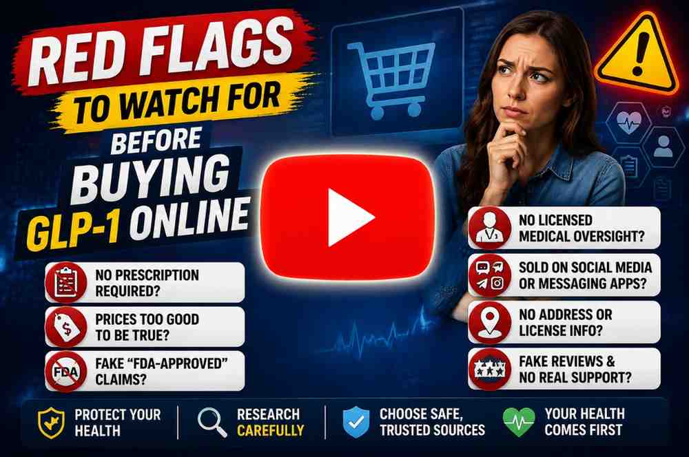 Red Flags to Watch for Before Buying GLP-1 Online