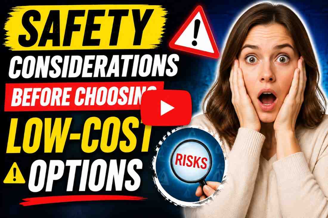 Safety considerations before choosing options